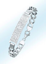 Massieve armband met het complete 'Onze Vader' 