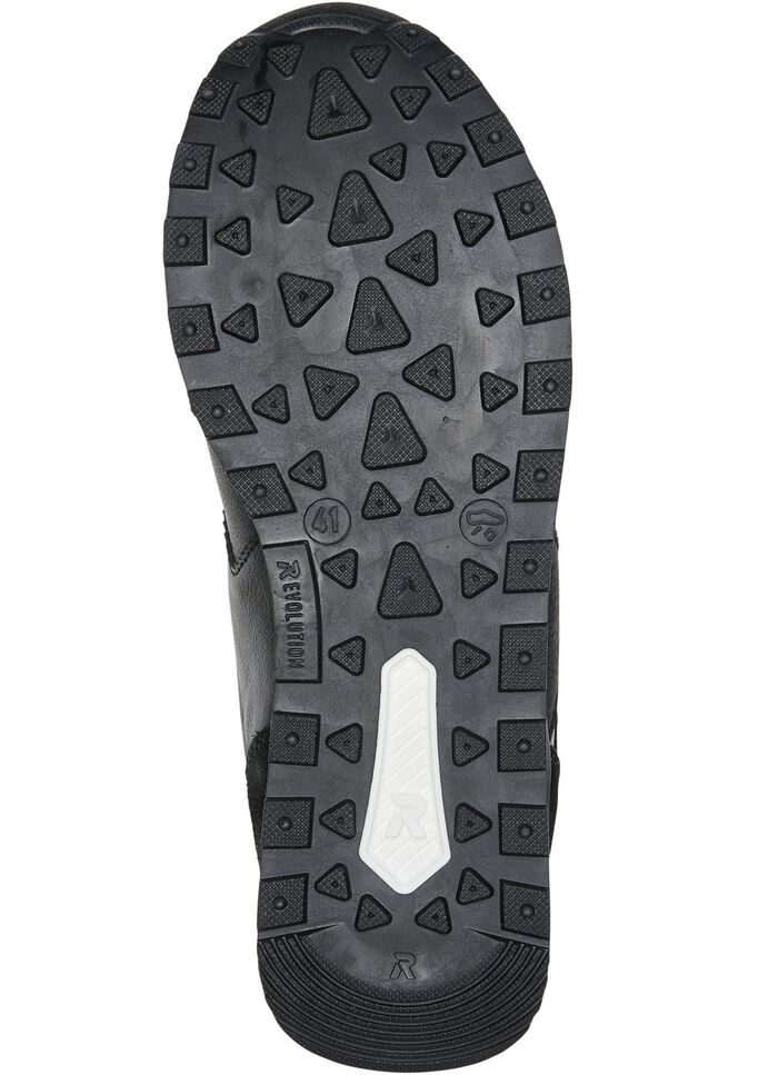 Sneakers met veters en uitneembaar voetbed van textiel 