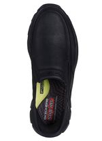 SKECHERS, comfortabele herenpantoffels, met voorgevormde instaphak 
