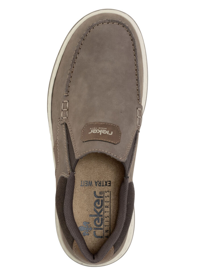 Loafers van nappaleer TABAKSBRUIN-MOKKA