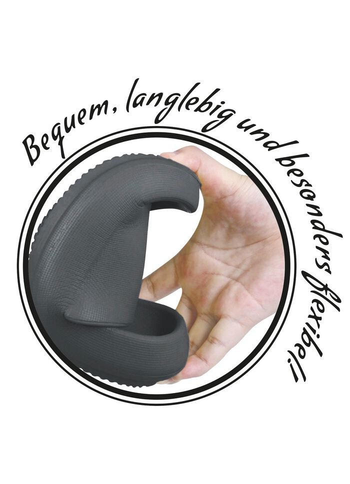 Wolkenslippers Relaxvital ZWART