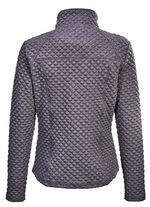 Modieus damesstretchjack met jacquard doorgestikt patroon 