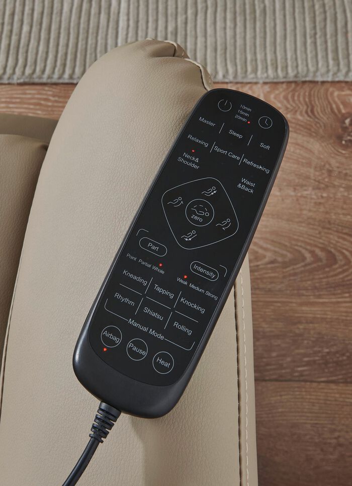 Multifunctionele massagestoel BEIGE