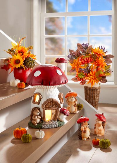 Herfstfiguren in een set van 3 