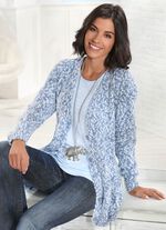 Vest gemaakt van gezellig fleecegaren 