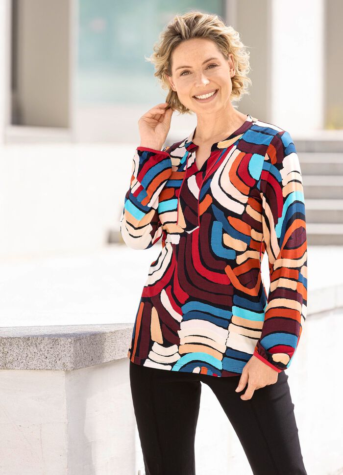 Fascinerend overhemd met biesjes 