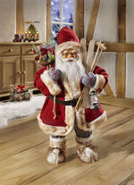 Kerstman met een lange baard 
