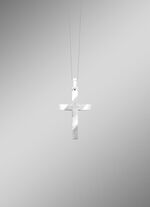 Glanzend/gematteerd: chique kruishanger 