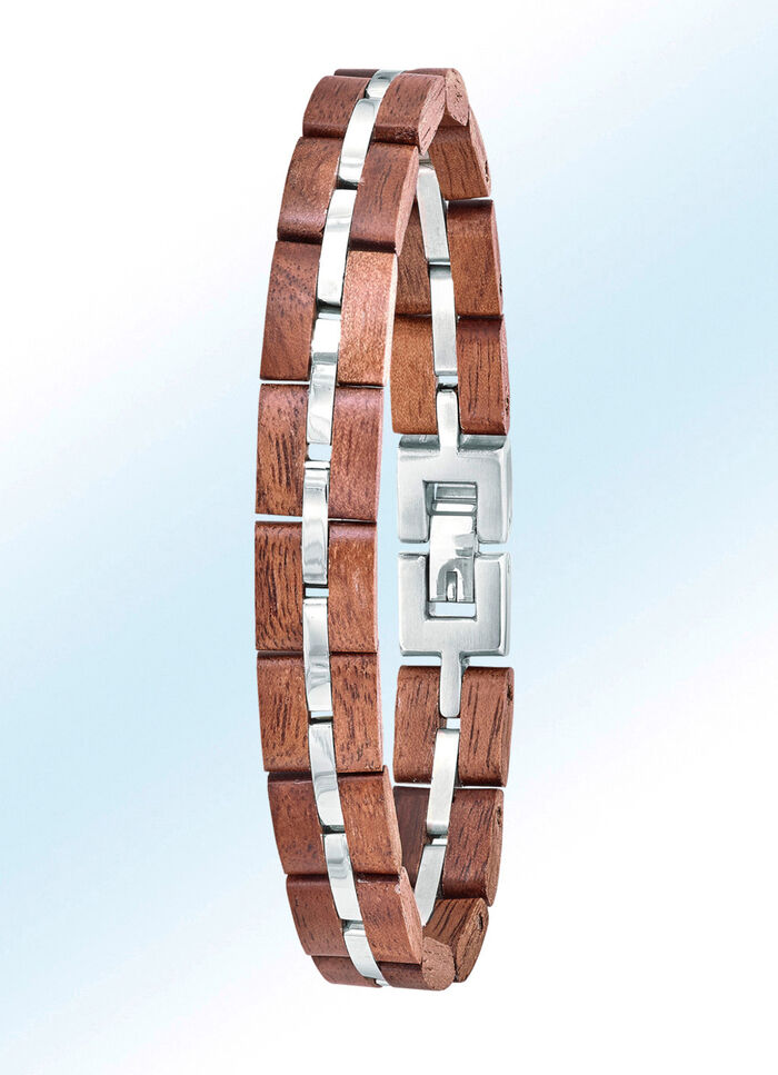 Armband van walnoothout van Waidzeit 