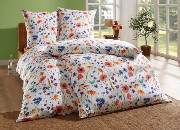 Beddengoedset van microvezelkwaliteit, aan beide zijden bedrukt 