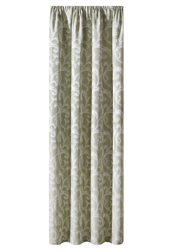 Overgordijn met universele railband 