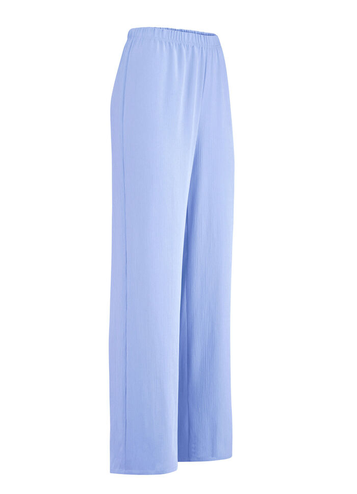 Broek met comfortabel wijd model LICHTBLAUW