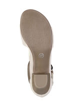 Andrea Conti, chique damessandalen, met klittenbandsluiting LICHTBEIGE