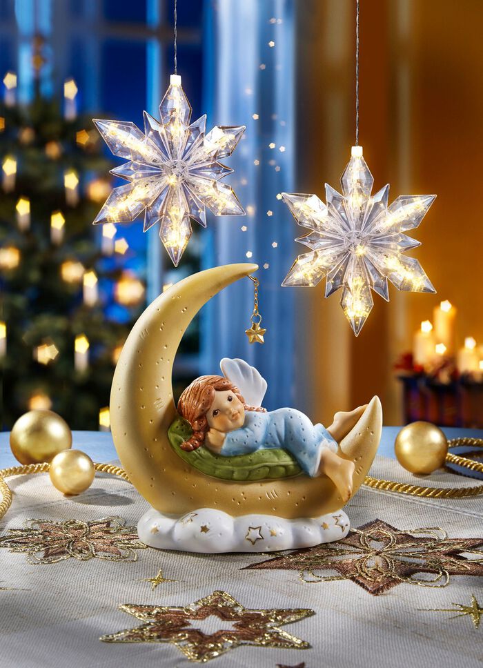 Engel in de maan uit de serie Nina &amp; Marco van Goebel 