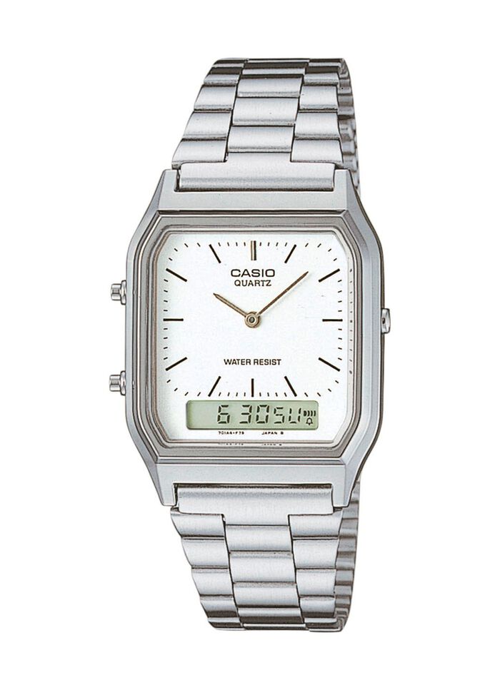Casio vintage quartz herenhorloge 