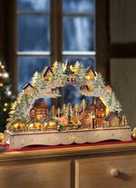 Luchtboog met de kerk van Seiffen 