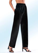 Broek met comfortabele elastische tailleband 
