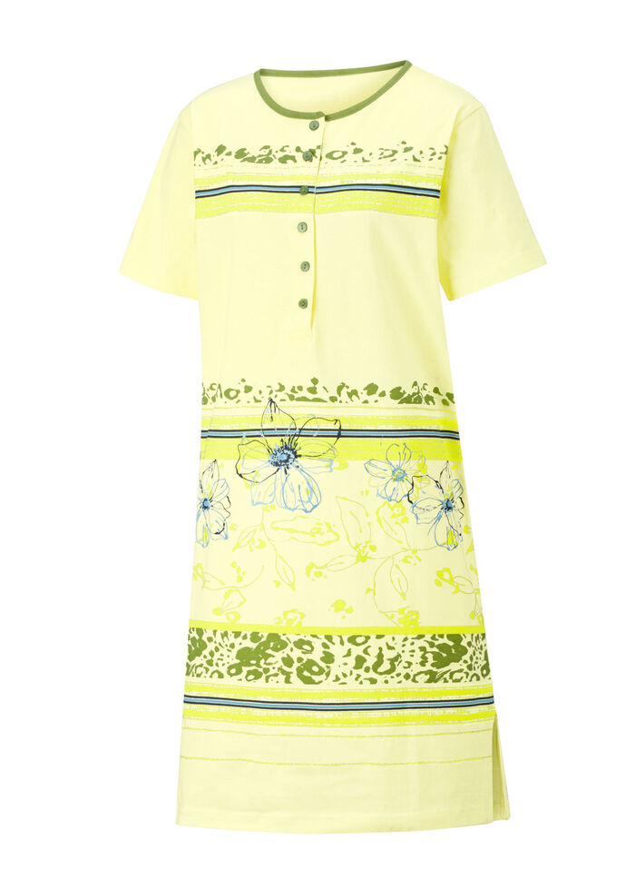 Set van twee nachthemden met geplaatste print op de voorkant 