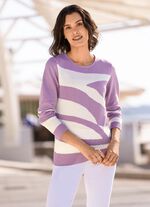 trui met intarsia-ontwerp 