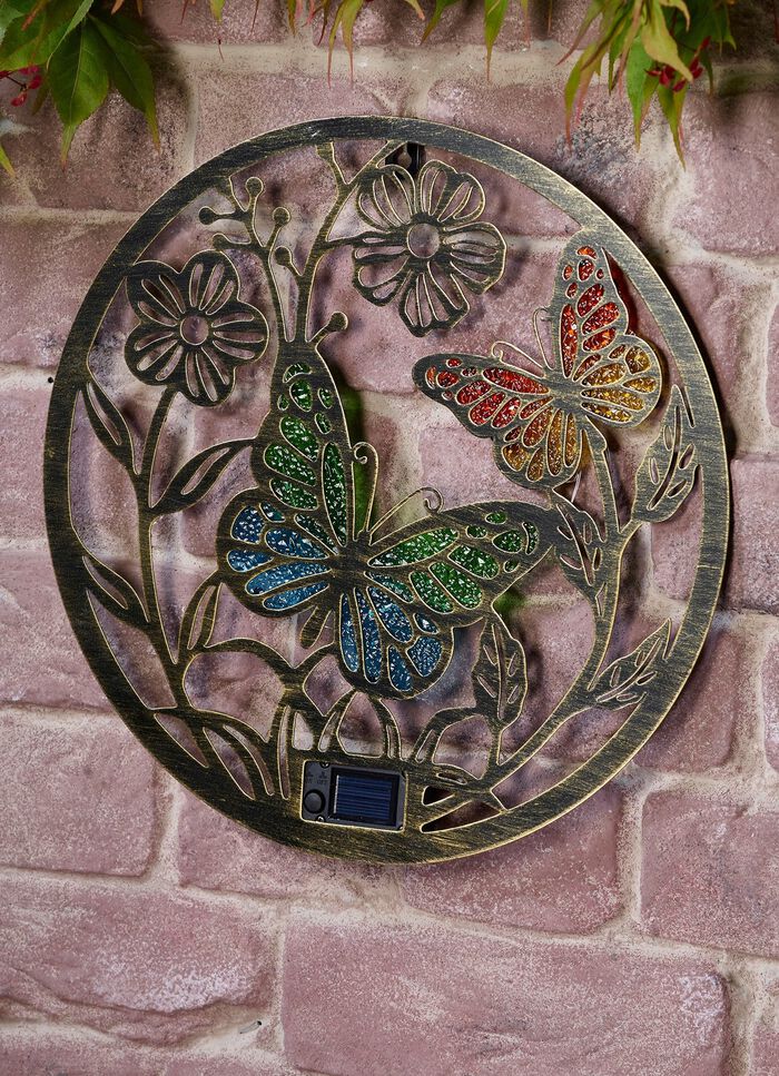 Zonne-wanddecoratie "Papillon" 