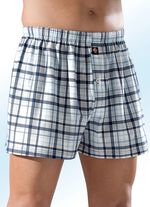 Set van vier boxershorts, geruit 
