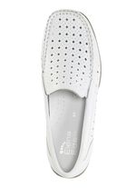 ELENA EDEN, zomerpantoffels voor dames, breedte H, met uitneembaar voetbed WIT