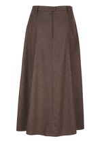 Rok met decoratieve knoopsluiting 