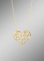 Romantische hanger met ankerketting 