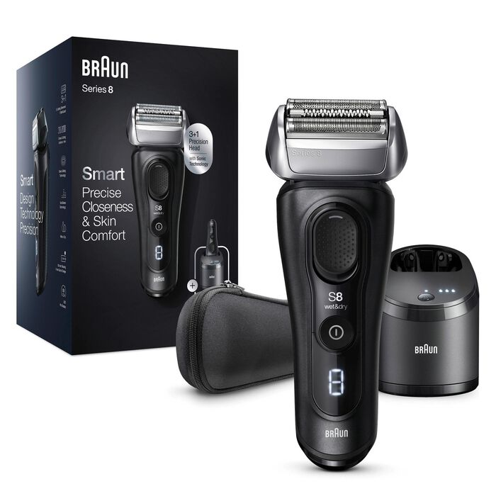 Braun scheermes Series 8 voor het volgende scheerniveau ZWART