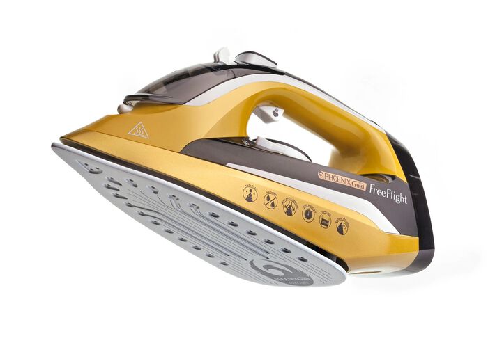 Premium stoomstrijkijzer Phoenix Gold Free Flight 