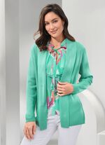 Cardigan met subtiele glans 