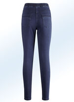 Superzachte jegging jeans DONKERBLAUW