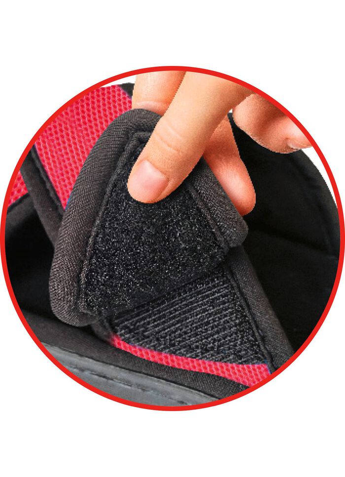 Relax-Cross slippers met traagschuim 