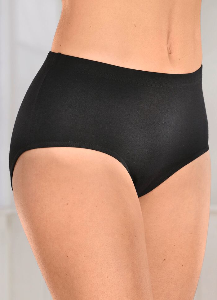 Vijfpack slips met elastische tailleband 