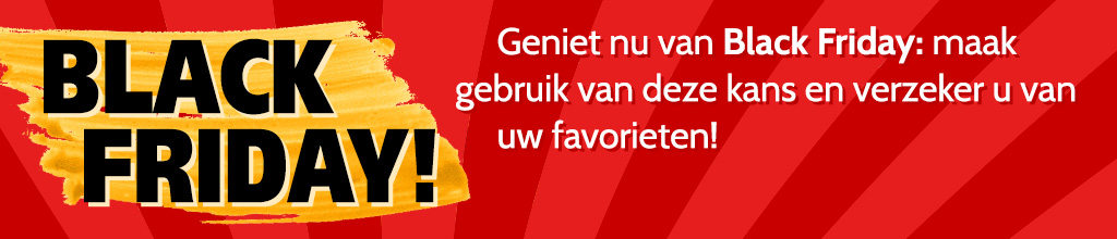Geniet nu van Black Friday