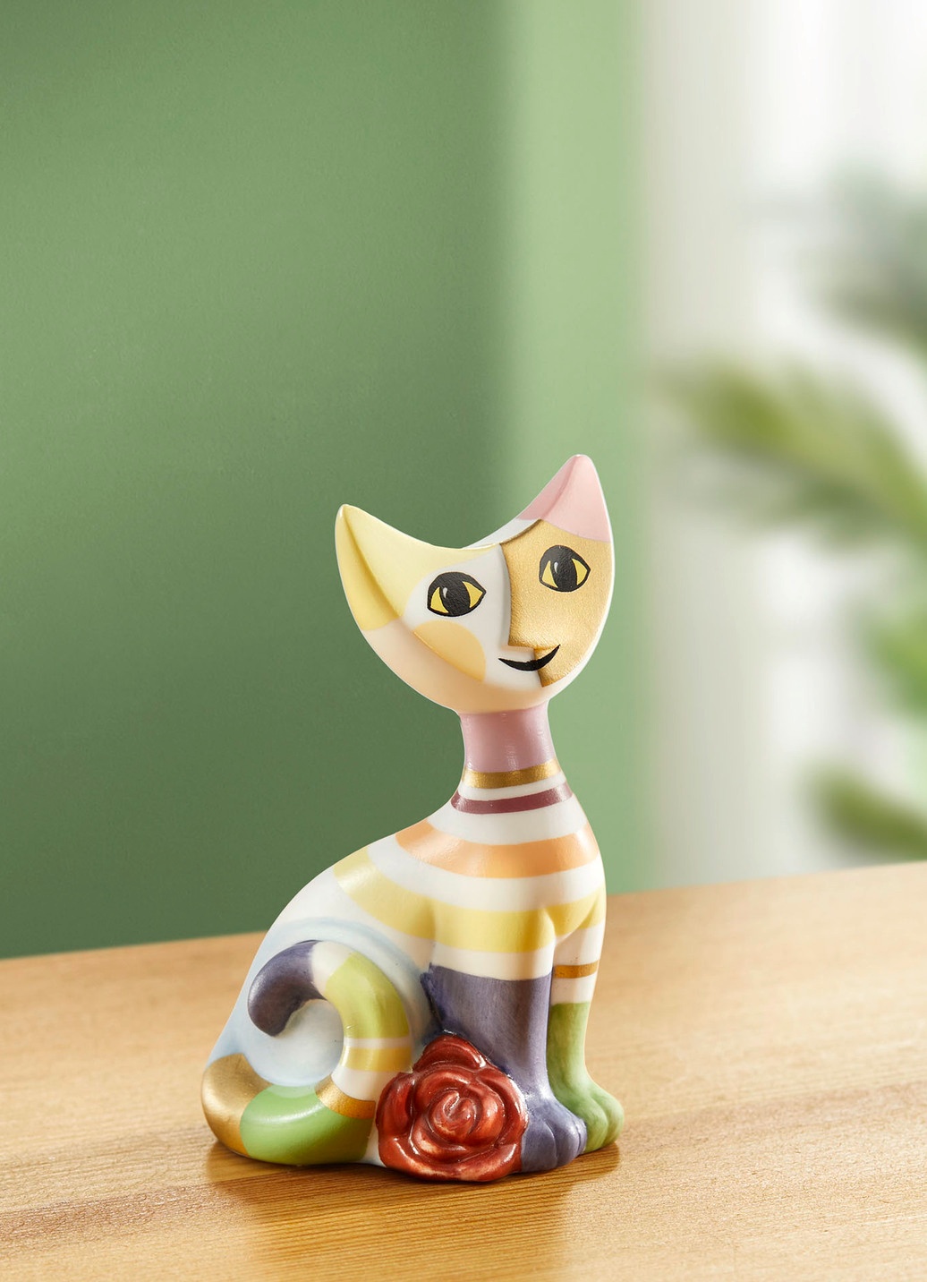 LIKEUDO Hars-kattenpaar, een paar harskatten, kunsthars, katten