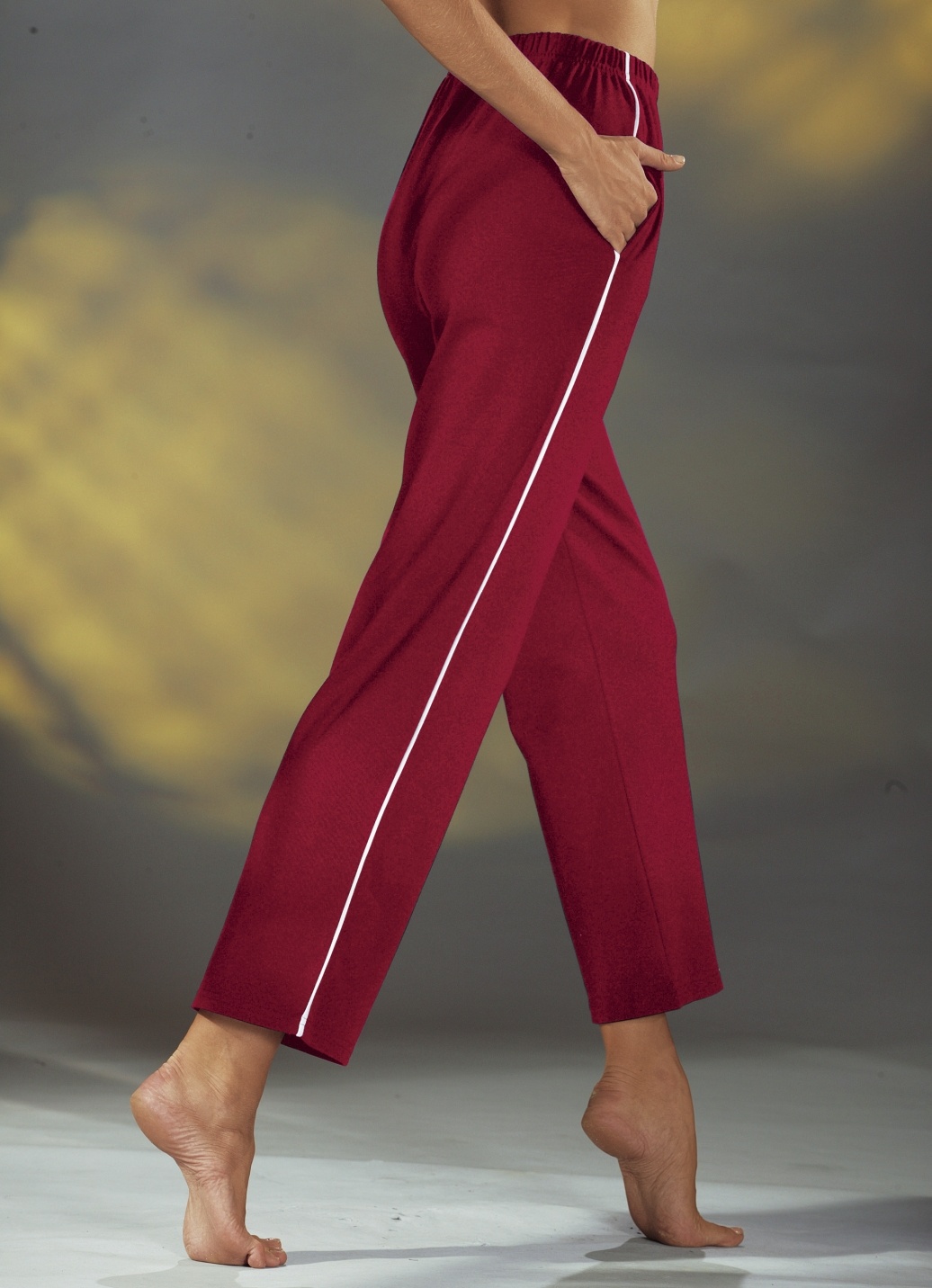 Motivi PALAZZO - Broek - marrone/bruin Motivi PALAZZO - Broek - marrone/bruin